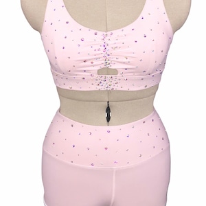 Ready Made Pro Dance/Cheer Audition Wear (Pink, Aqua & Orange)