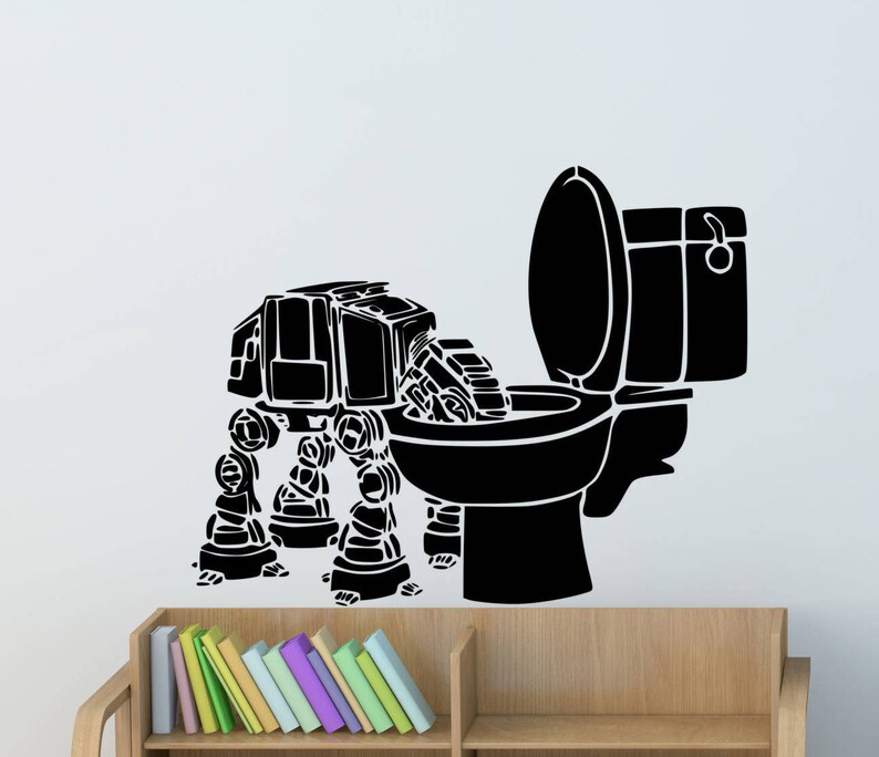 Atat Wall Decal Star Wars Wall Decals Large Walker Bedroom Wall Decals American Wall Designs