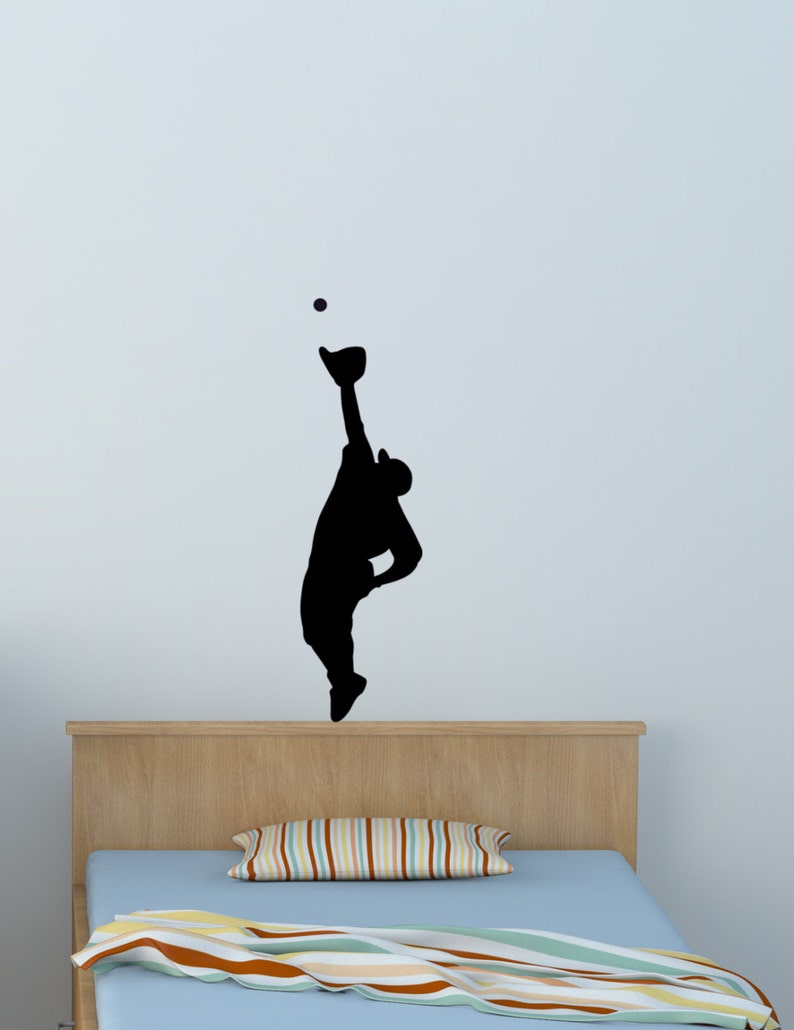 Baseball Wandtattoi SportzimmerAufkleber | Etsy