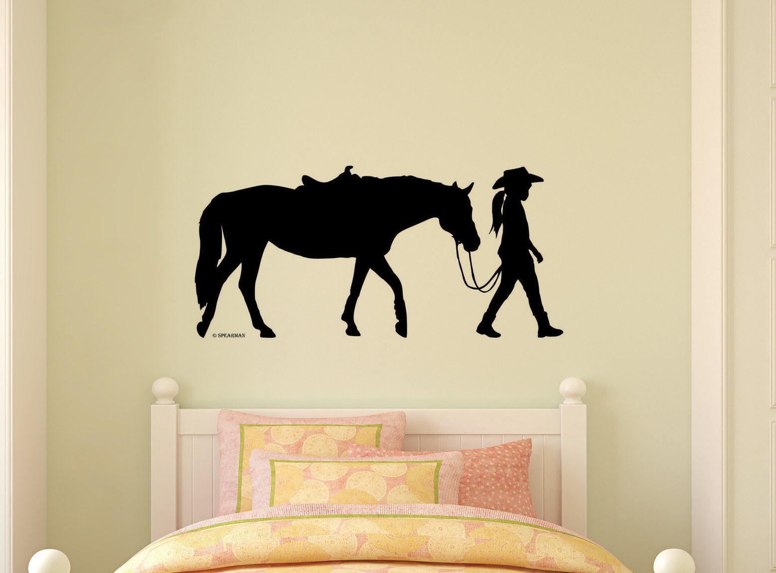 Wall Décor Wall Decals & Murals Personalized Horse With Name Wall Decal
