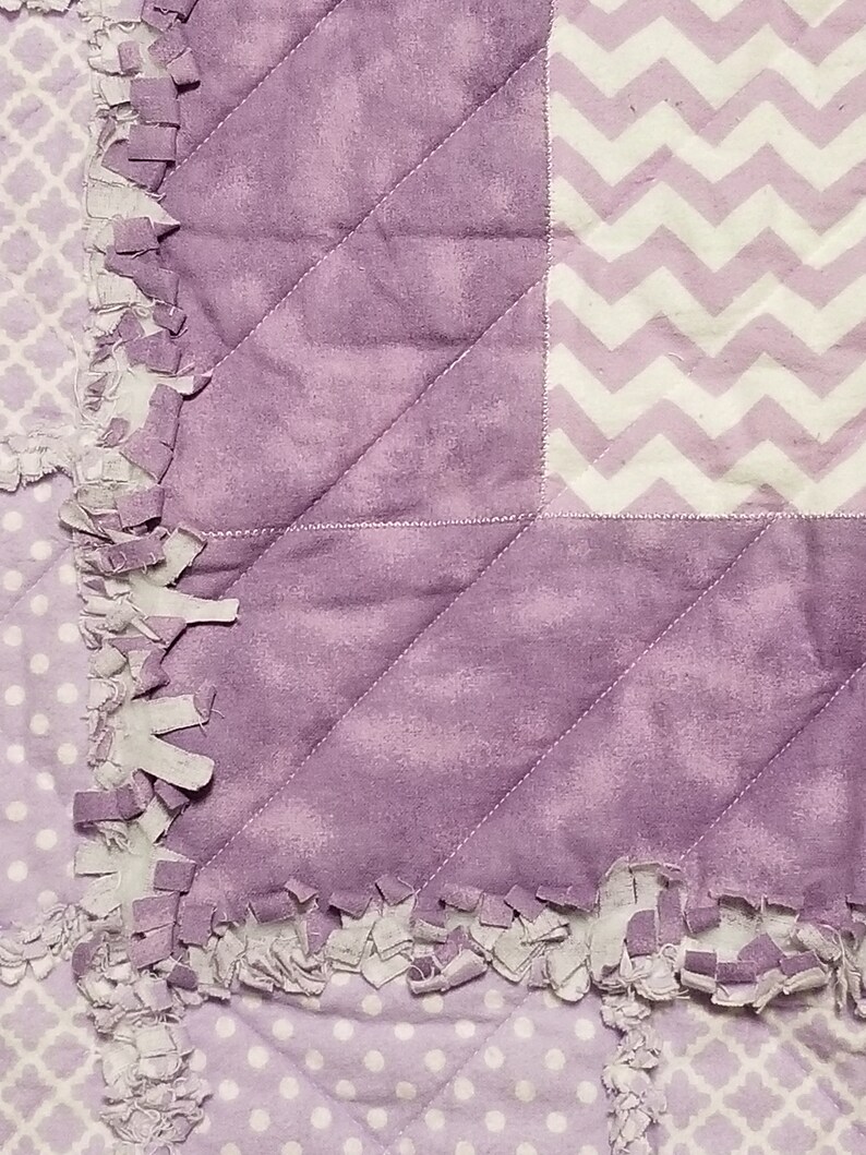 Flannel Quilts Rag Quilt Baby Quilt Girl Flannel Baby Etsy