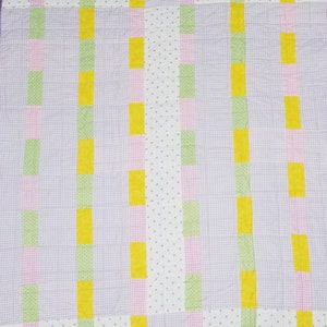 Patchwork Quilt, Handmade Quilt, Toddler Quilt, Baby Quilt, Lap Quilt, Throw Quilt, Receiving Blanket, Wheelchair Lapghan