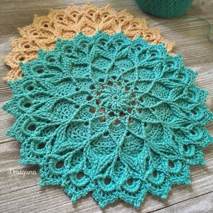Leylight Crochet Doily Pattern, PDF Digital Download image 4