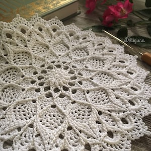 Leylight Crochet Doily Pattern, PDF Digital Download image 7