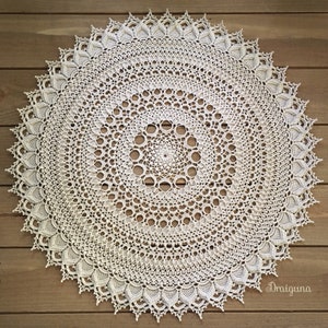 Oculus of Stars Crochet Doily Pattern, PDF Digital Download image 9