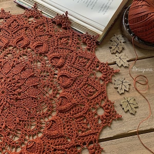 Flora Crochet Doily Pattern, PDF Digital Download image 4