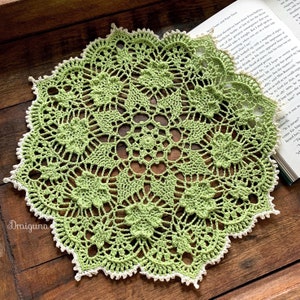 Shamrock Soiree Crochet Doily Pattern, PDF Digital Download image 4