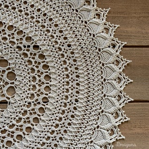Oculus of Stars Crochet Doily Pattern, PDF Digital Download image 7