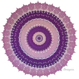 Arcanoweave Crochet Doily Pattern, PDF Digital Download image 4