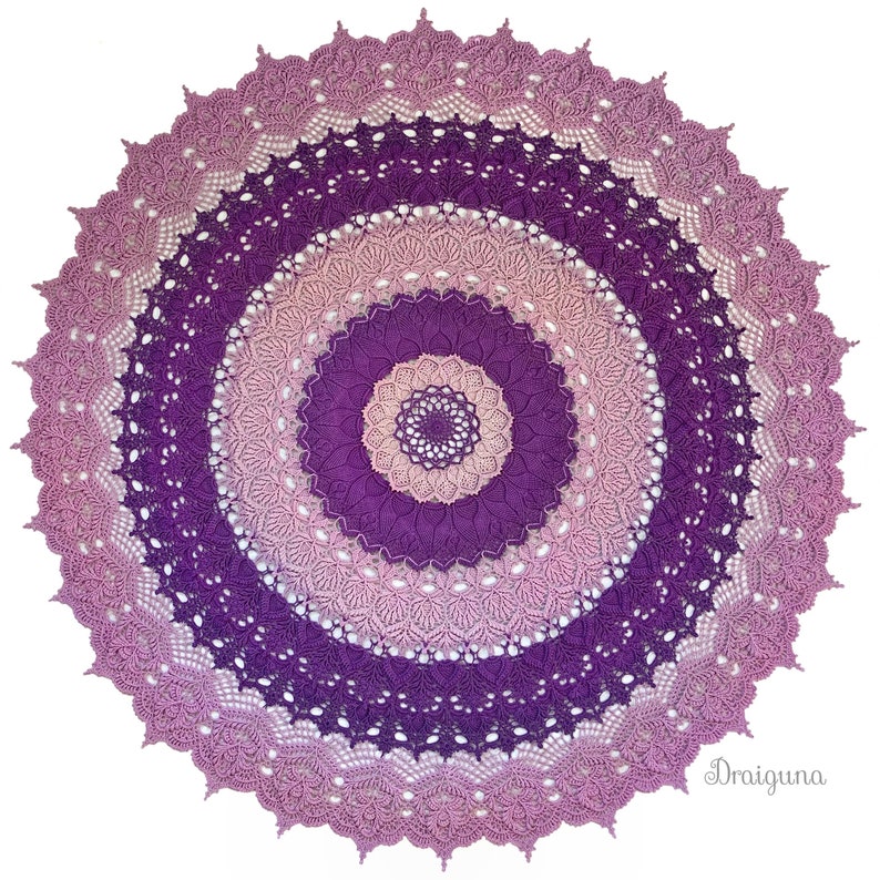 Arcanoweave Crochet Doily Pattern, PDF Digital Download image 4