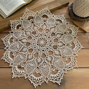 Etherealm Crochet Doily Pattern, PDF Digital Download image 5