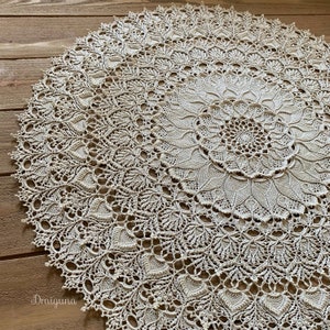 Arcanoweave Crochet Doily Pattern, PDF Digital Download image 6