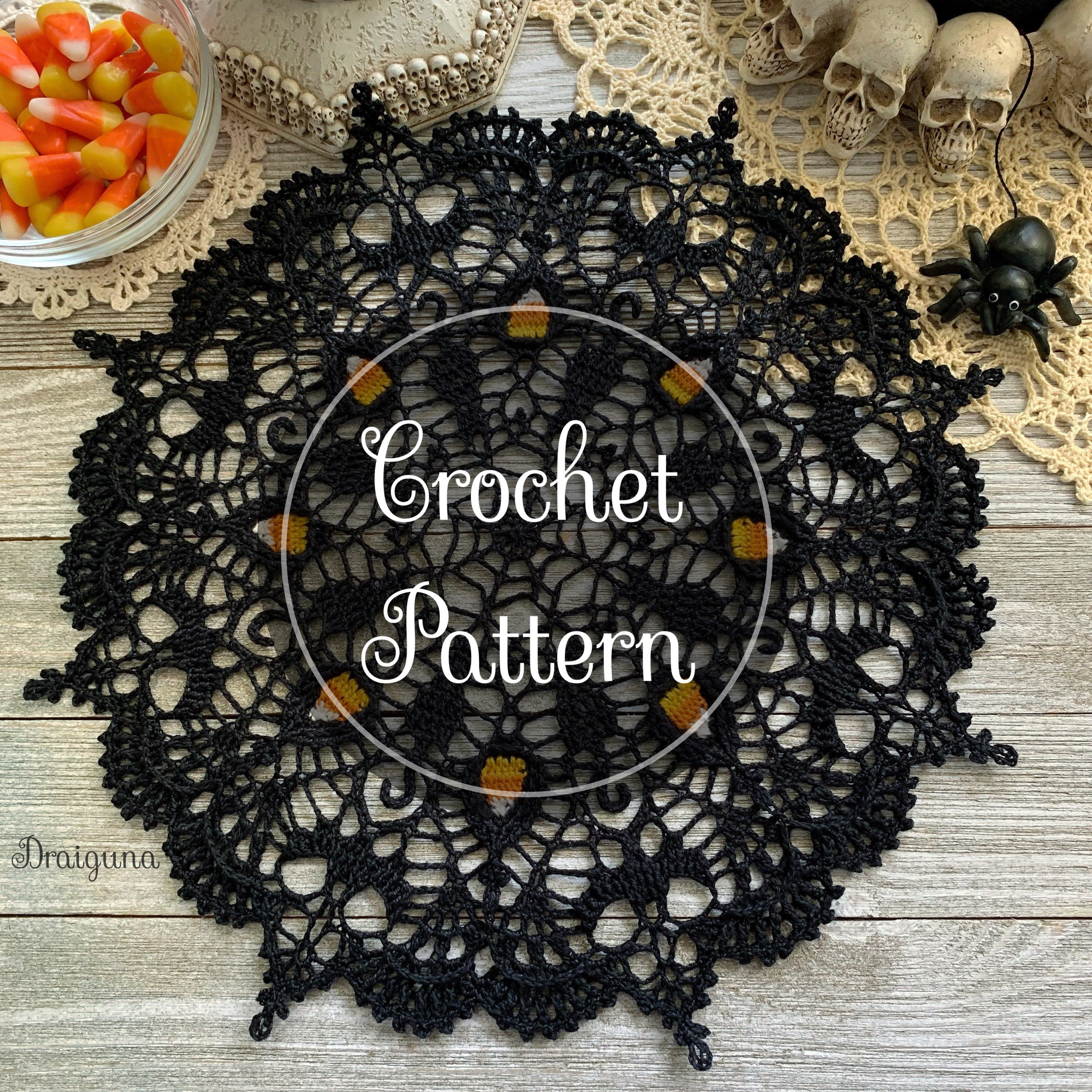 Black Doilies - Etsy