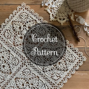 Sylvanweave Square Crochet Pattern, PDF Digital Download