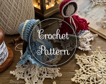 Wintertale Caroler Crochet Pattern, PDF Digital Download
