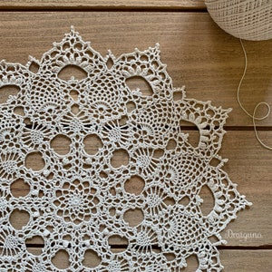 Etherealm Crochet Doily Pattern, PDF Digital Download image 8