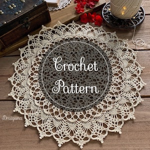 Tidesage Crochet Doily Pattern (English & Russian Only), PDF Digital Download