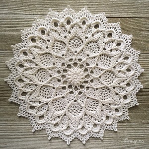 Leylight Crochet Doily Pattern, PDF Digital Download image 6