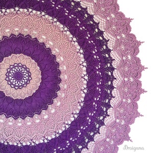 Arcanoweave Crochet Doily Pattern, PDF Digital Download image 3