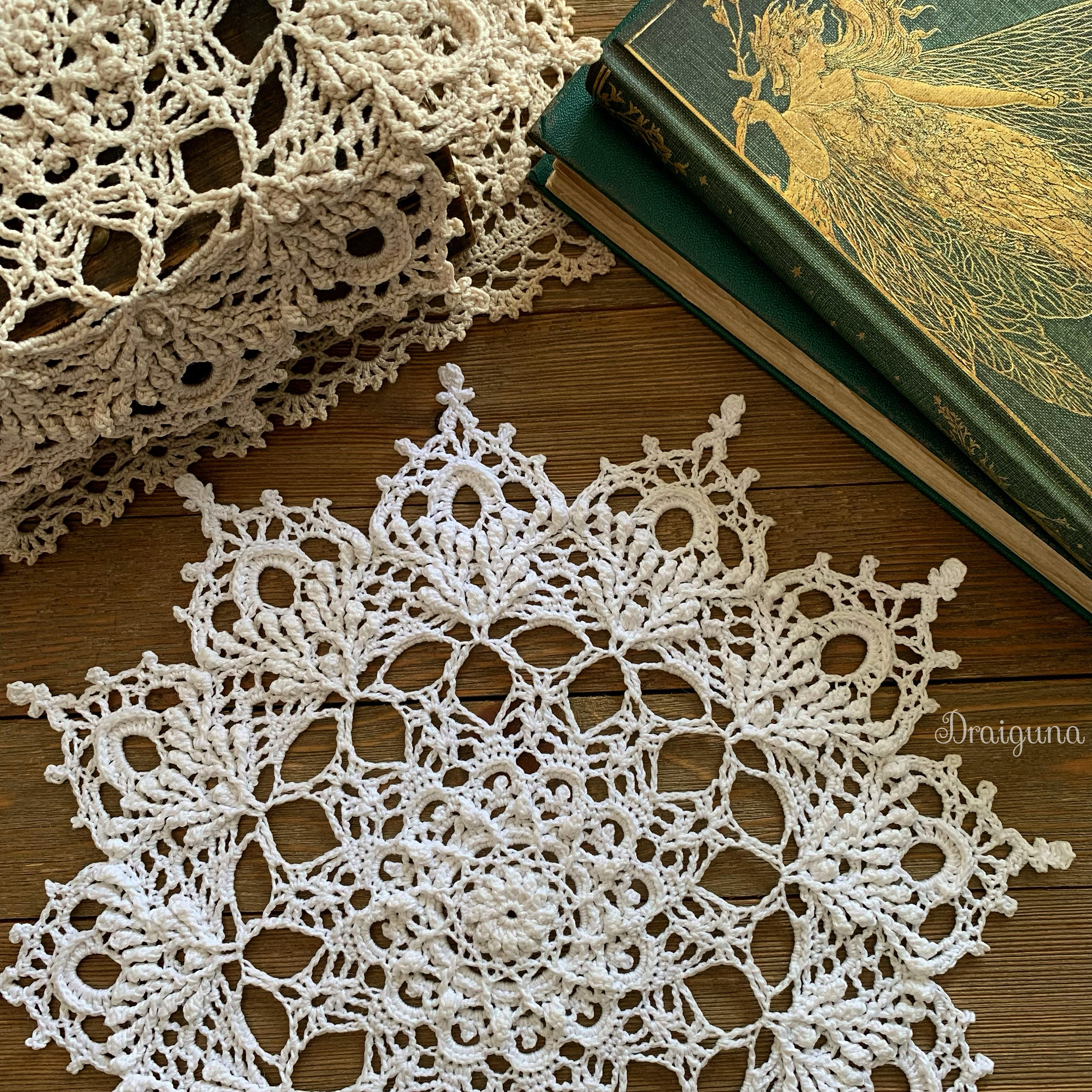 Mystriel Crochet Doily Pattern (english Only), PDF Digital