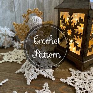 Wintertale Angel Crochet Pattern (English Only), PDF Digital Download