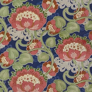 2 guardanapos grandes de papel William Morris para mídia mista, colagem, scrapbook, decoupage CONJUNTO DE DOIS Flores retrô