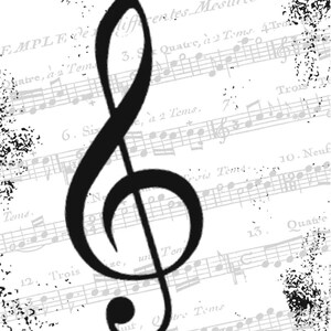 2 servilletas de papel grandes para técnicas mixtas, collage, álbum de recortes, decoupage JUEGO DE DOS Love for Music