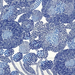 Due grandi tovaglioli di carta per tecniche miste, collage, scrapbooking, decoupage SET DI DUE Dots