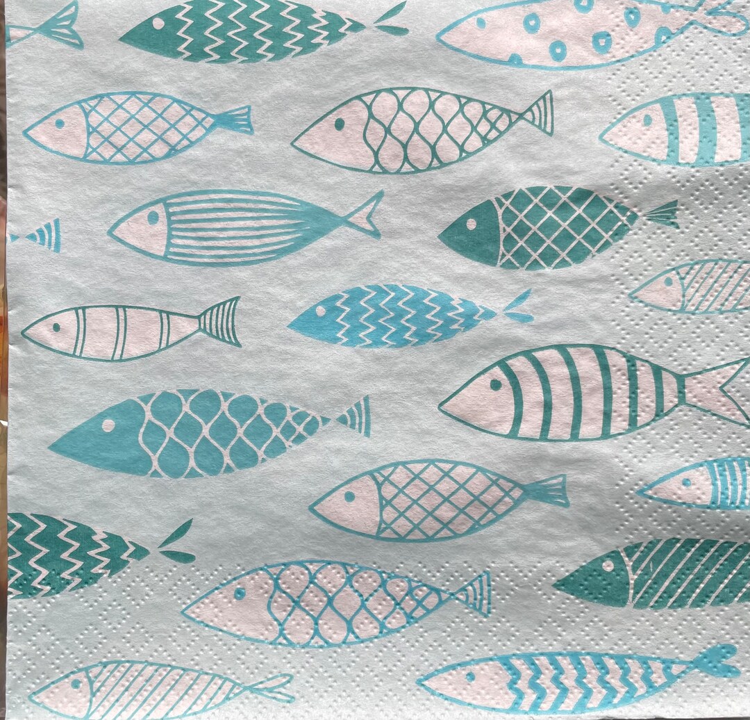 2 Large Paper Napkins for Mixed Media Collage Scrapbook Etsy UK