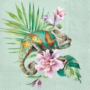 2 grote papieren servetten voor mixed media, collage, plakboek, decoupage PACK VAN TWEE Hidden Beauty