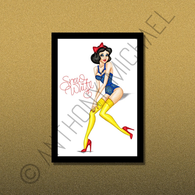 Disney princess snow white pin up-hot porn
