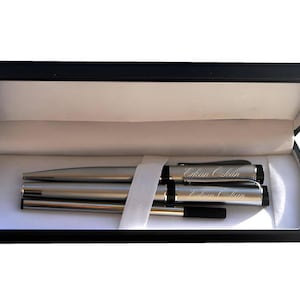 Personalized Pen Set / Custom Engraved Name