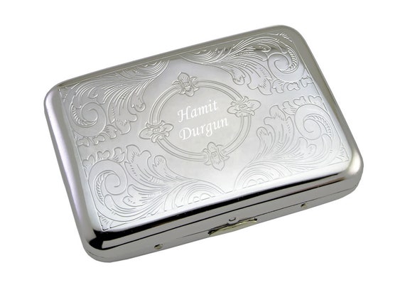 cigarette case name Personalized Cigarette Case Bms408 / Custom Engraved Name