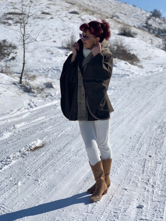 plus size cape blazer uk