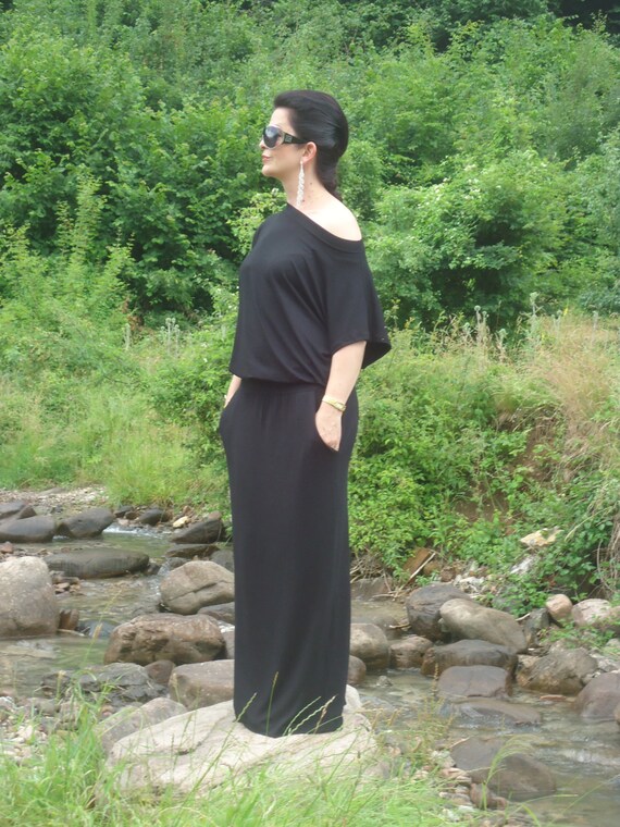 long black kaftan uk