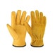 100% Leather & Suede Work Gloves 