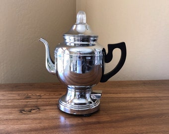 Coffee Electric Percolator | Etsy