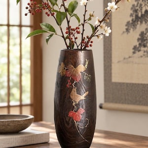 Japanese Flower Vase - Etsy