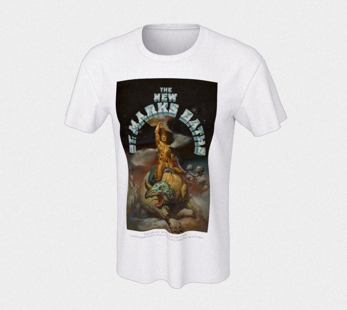 The New St. Marks Baths, New York City Tshirt cir. 1980's Etsy