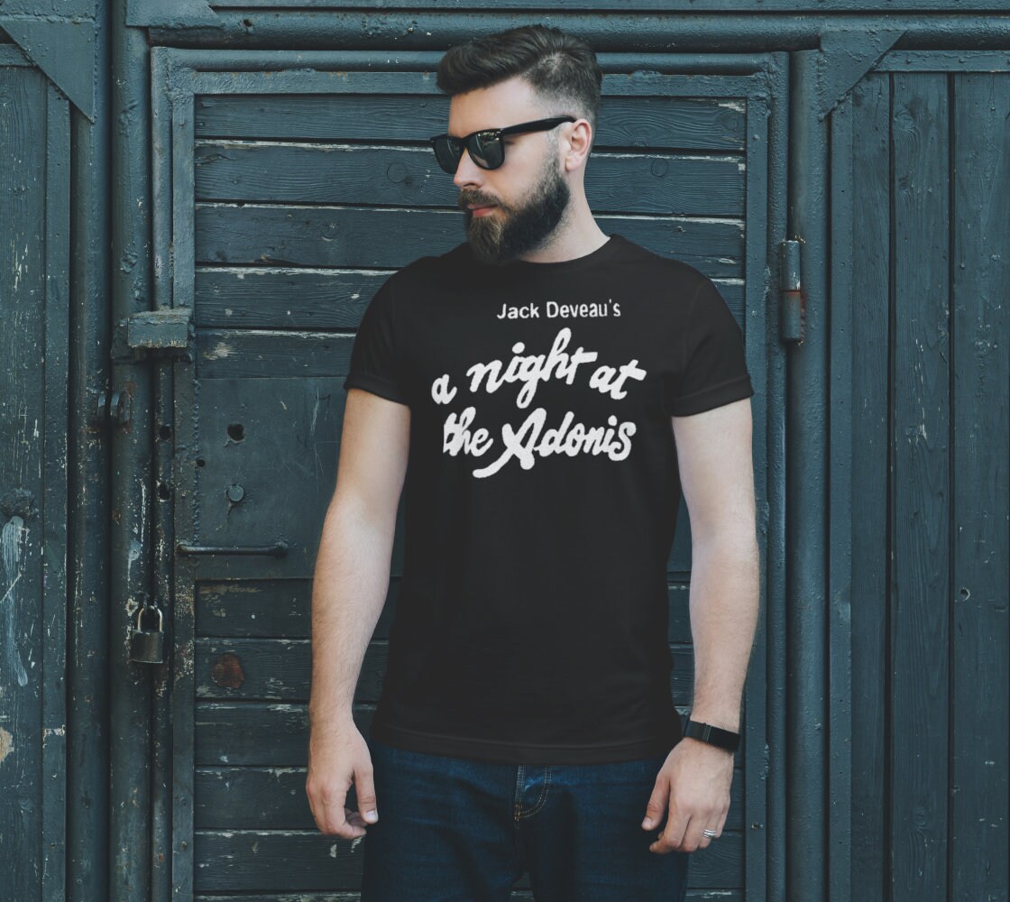 A Night At The Adonis White Logo T-Shirt (1978)