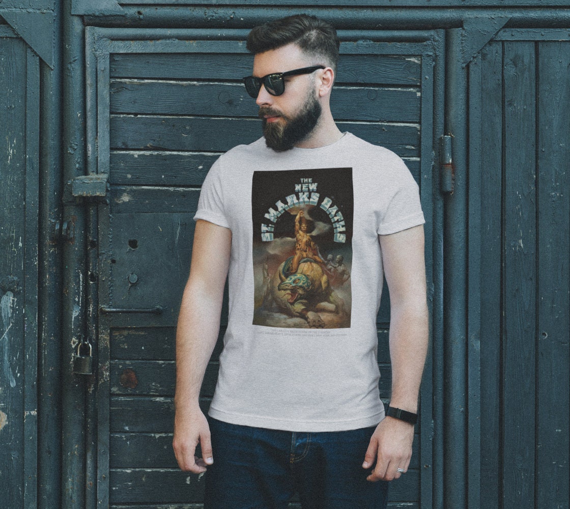 The New St. Marks Baths, New York City Tshirt cir. 1980's Etsy