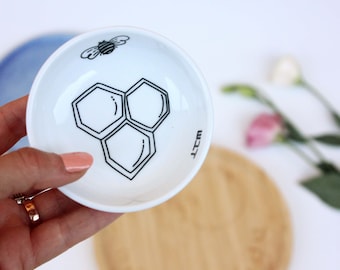 Rosh Hashanah Apple Honey Dish Set | Jewish New Year Gift
