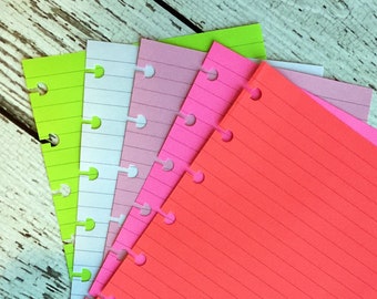 WATERMELON Planner Paper fits Happy Planner Big & Levenger Circa Letter size Planners