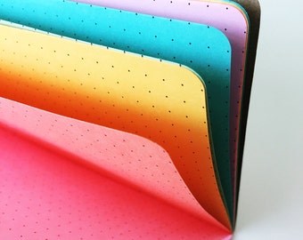 MELON Traveler's Notebook Insert  - Choice of Patterns and 8 sizes