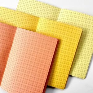 GRID Traveler&#39;s Notebook Insert   - Choice of 23 colors and 8 sizes