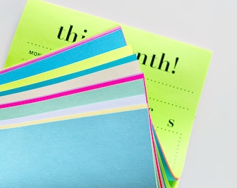 THIS MONTH! Notepad - Glue bound Rainbow Notepad - Planner To Do