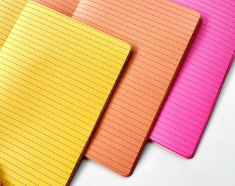 Ultimate Rainbow Spiral Classic Notebook – Yellow Paper House