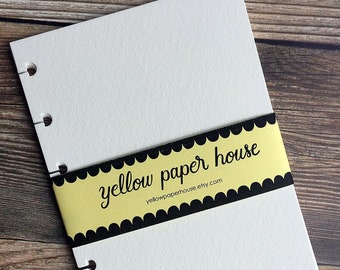 WATERCOLOR Planner Paper fits Happy Planner Big & Levenger Circa Letter size Planners - 12 sheets