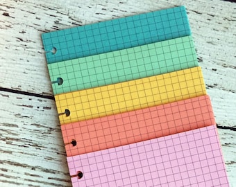 MELON Planner Paper fits Happy Planner & Levenger Circa size Planners