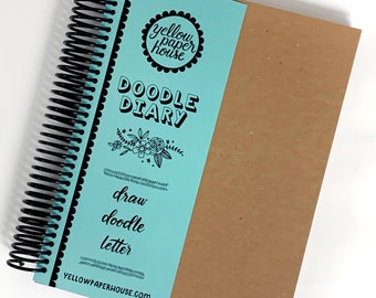 DOODLE DIARY - Learn Lettering and Drawing, Junque Junk Journal
